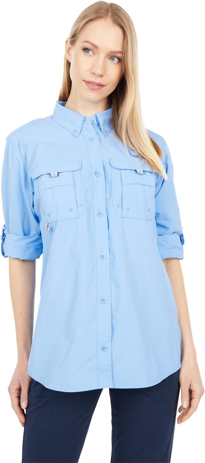 

Рубашка Bahama L/S Columbia, цвет White Cap