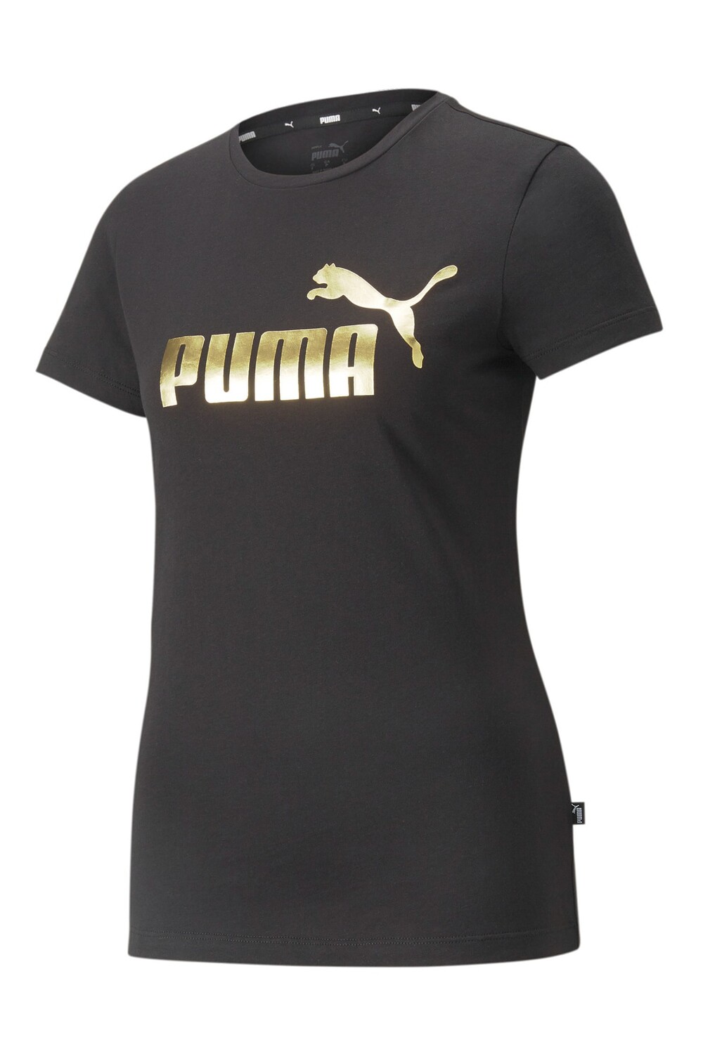 

Футболка с металлизированным логотипом ESS+ Puma, черный
