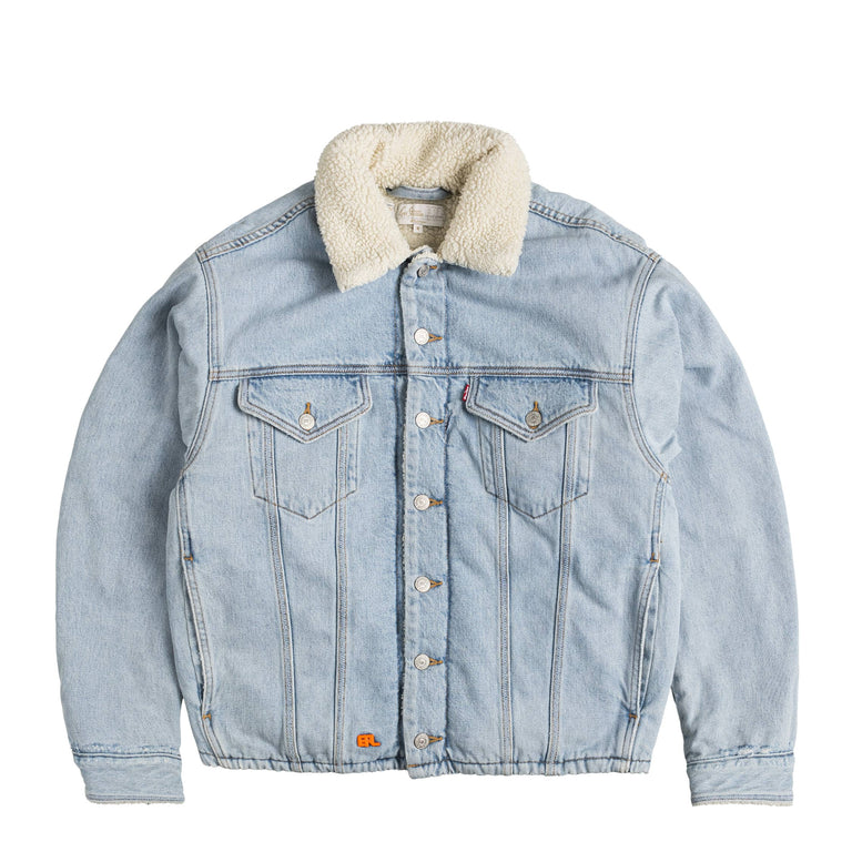 

Куртка Erl X Levis Sherpa Trucker ERL, синий