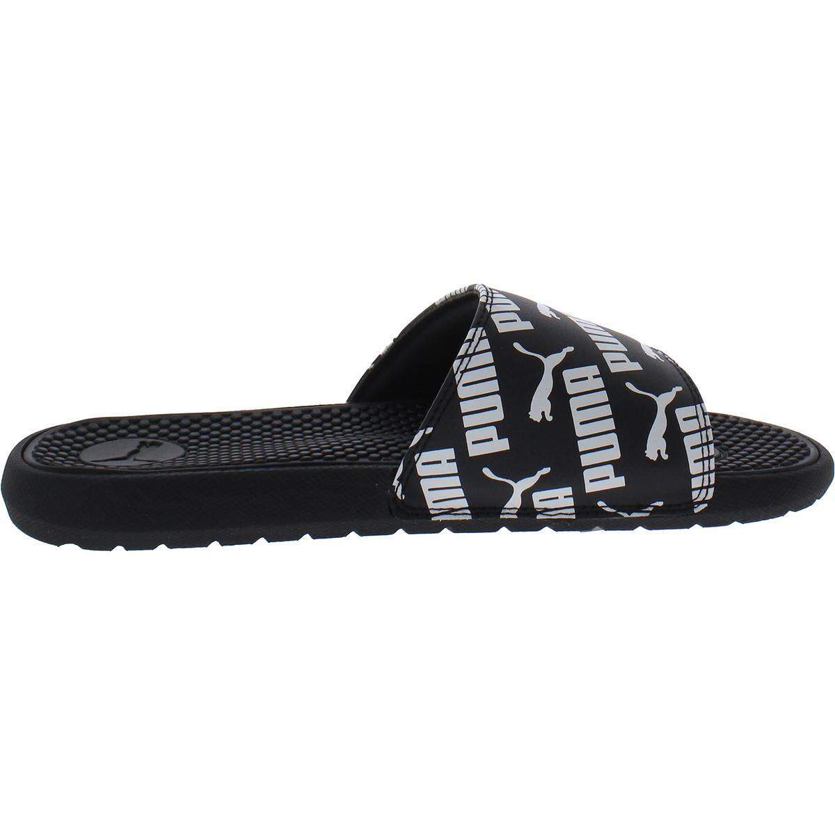 

Шлепанцы с логотипом Cool Cat Bold Boys для бассейна Puma, цвет Puma Black/ Puma White