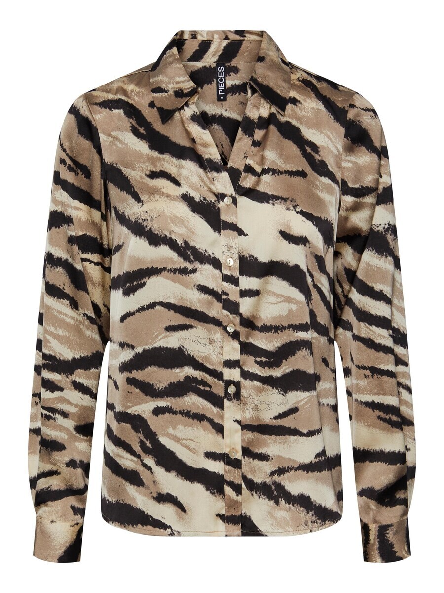 

Блуза Pieces FEI, цвет Cream/Dark Beige