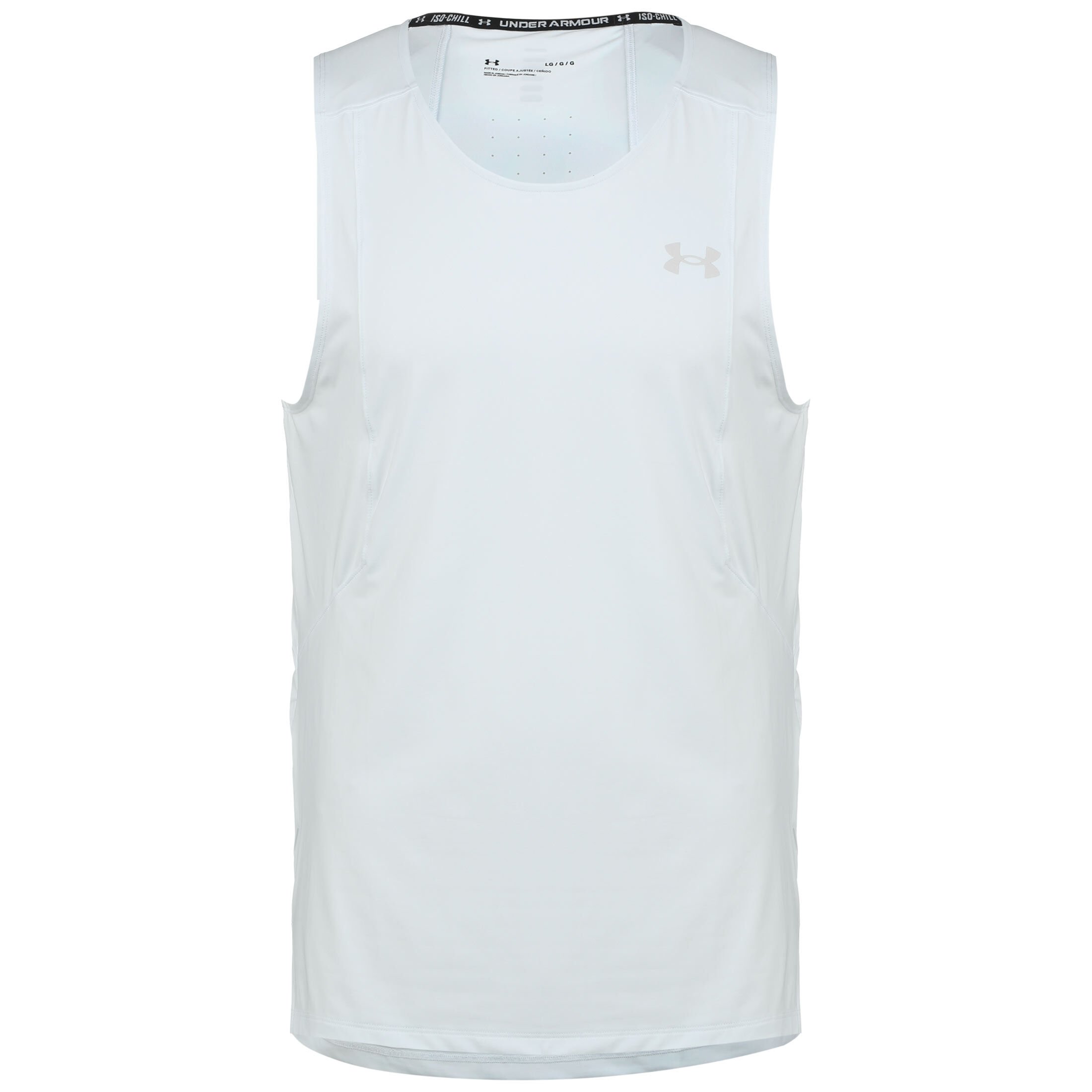 

Рубашка Under Armour Tanktop Iso Chill Run Laser, белый