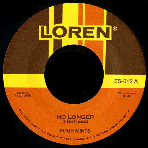 

Сингл 7" Four Mints: No Longer/Endlessly