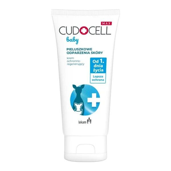 

Крем от опрелостей для детей Cudocell Max Baby Pieluszkowe Odparzenia Skóry Krem Ochronno-Regenerujący, 1 шт