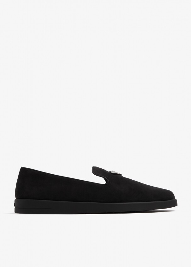 

Тапочки Prada Suede, черный
