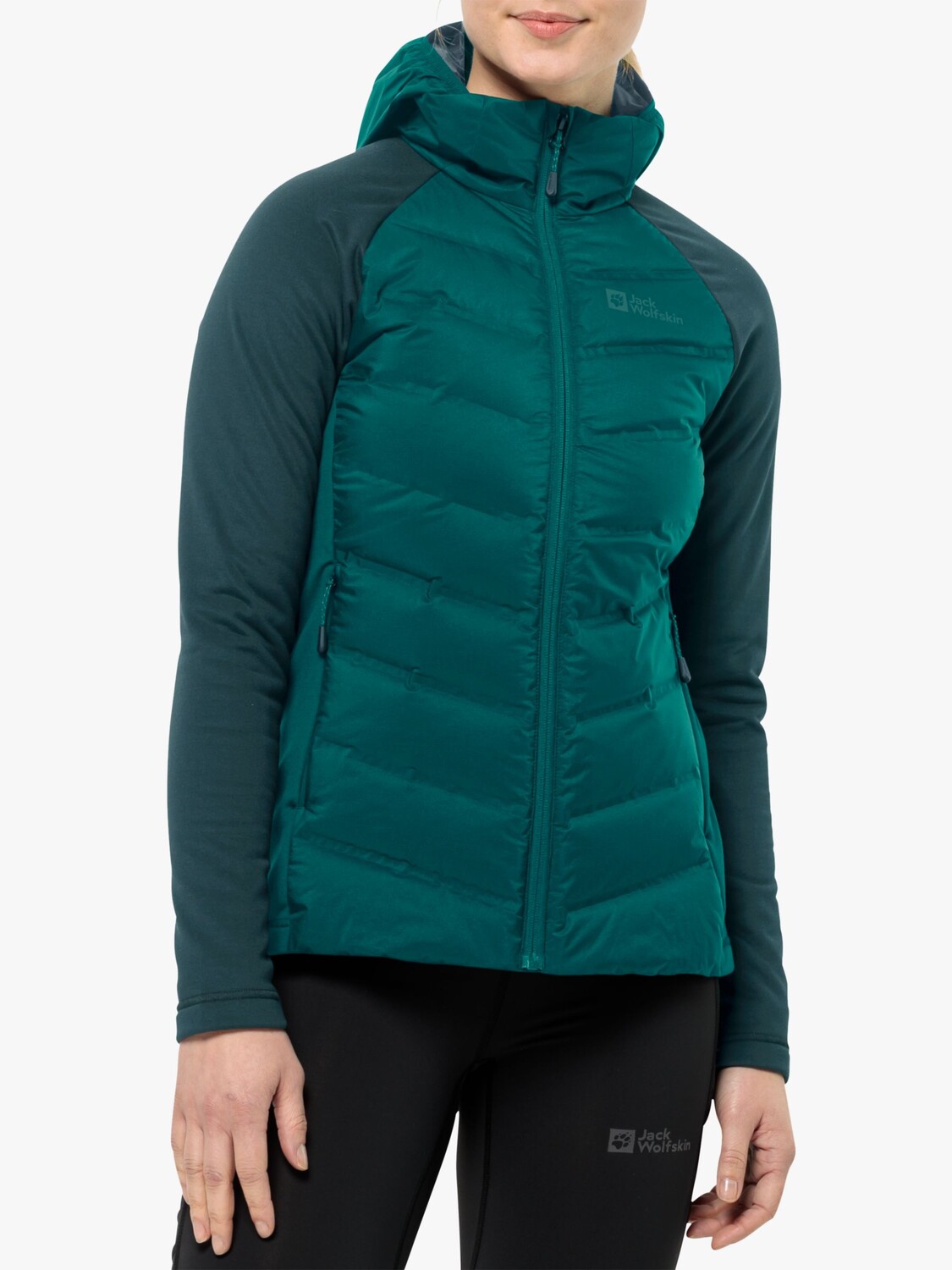 

Женский пуховик Tasman Jack Wolfskin, цвет морской волны