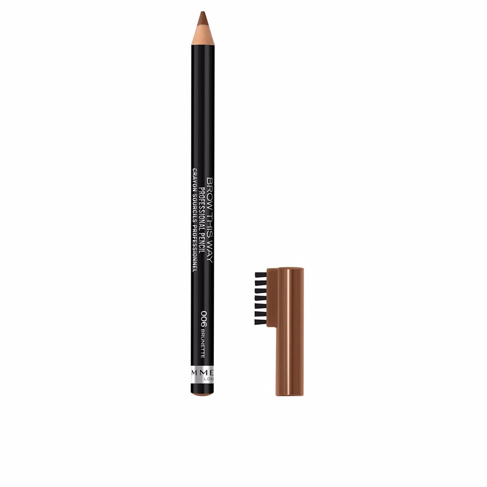 Краски для бровей Brow this way professional pencil Rimmel london, 1,41 г, 006-brunette цена и фото