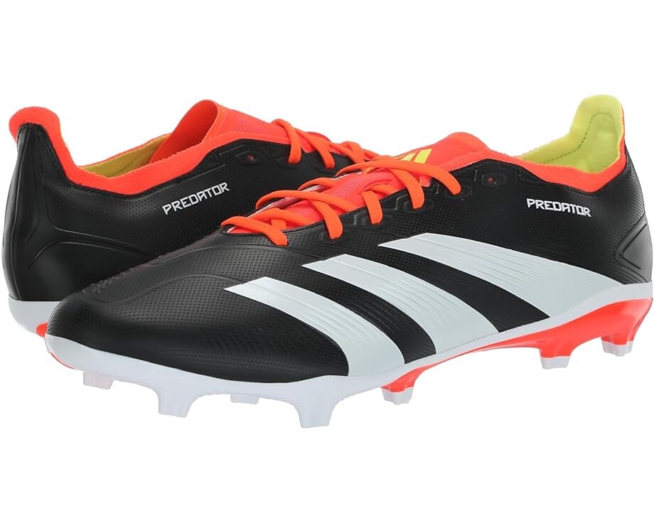 

Кроссовки adidas Predator 24 League Low Firm Ground, цвет Black/White/Solar Red