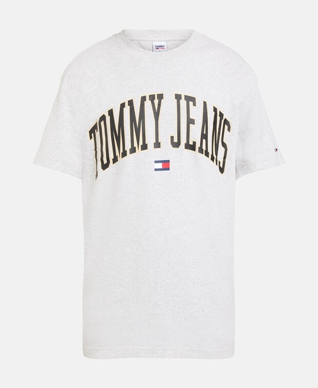 

Футболка Tommy Jeans, серебряный