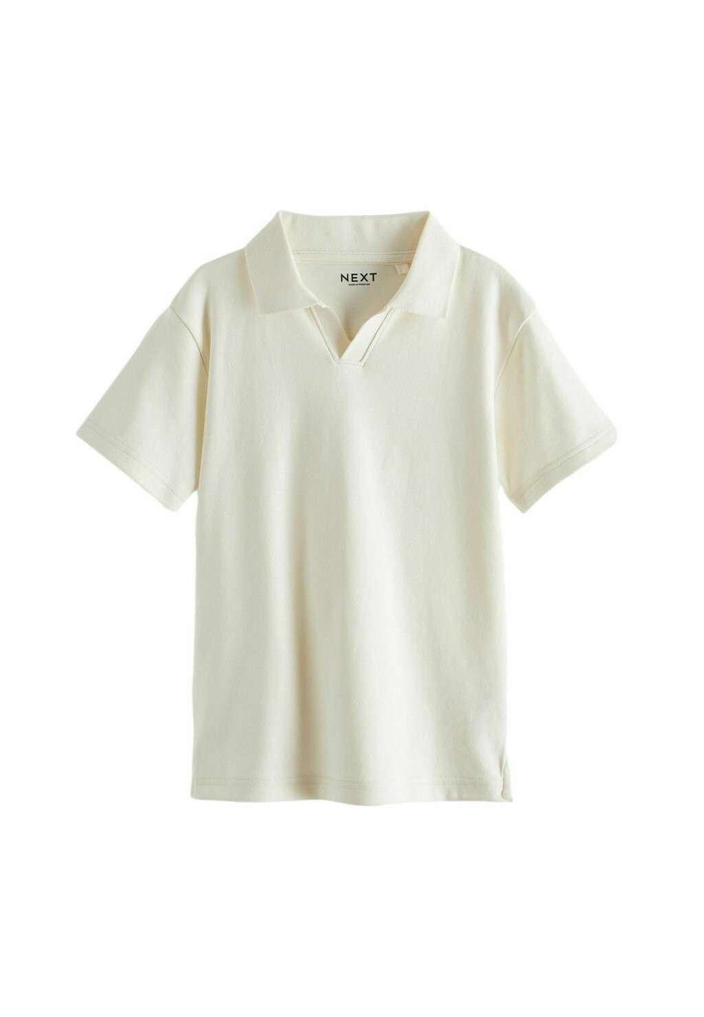 

Рубашка поло REVERE COLLAR SHORT SLEEVE Next, цвет ecru white