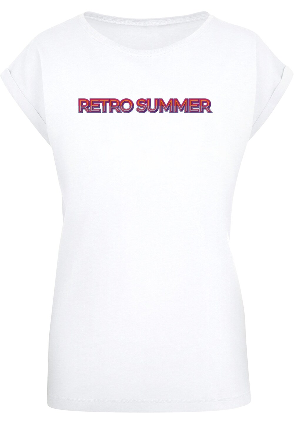 Рубашка Merchcode Summer Retro, белый