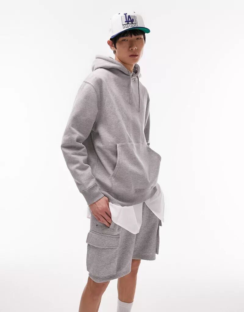 

Толстовка Topman серого цвета вереска