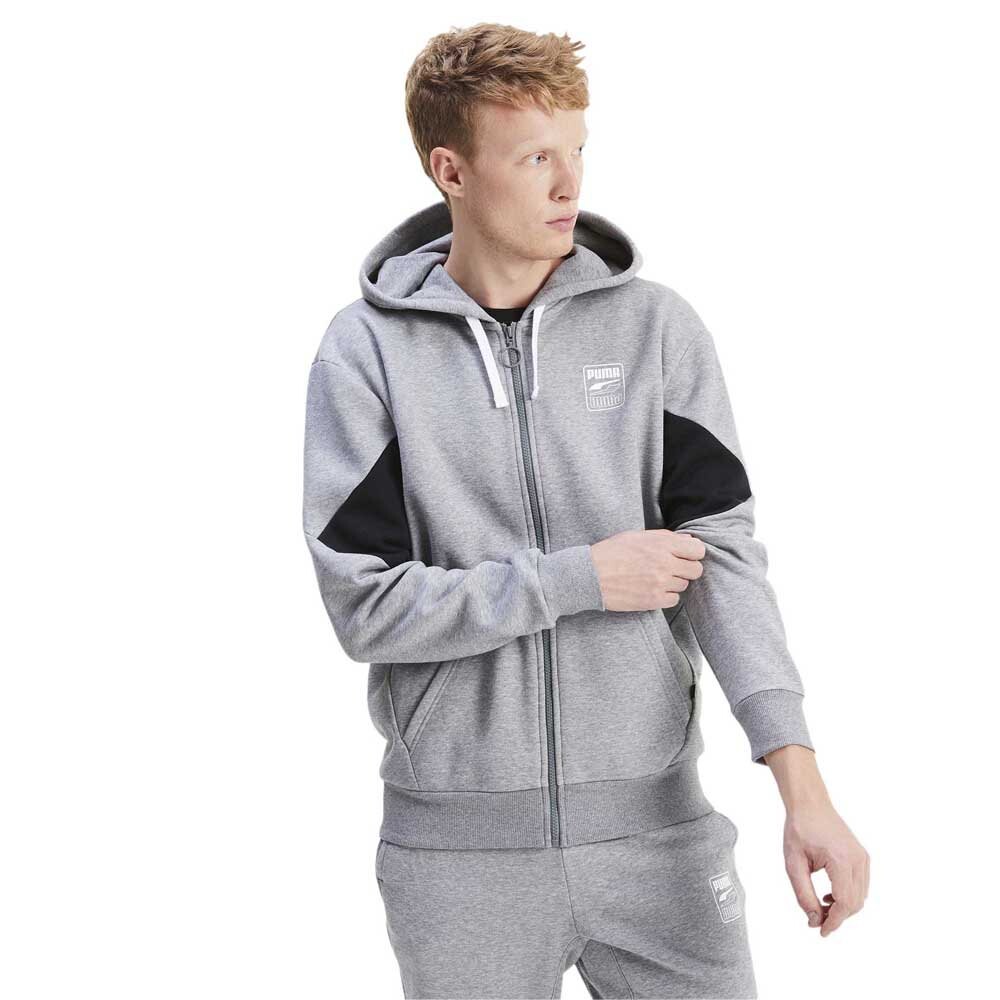 

Толстовка Puma Rebel Full Zip, серый