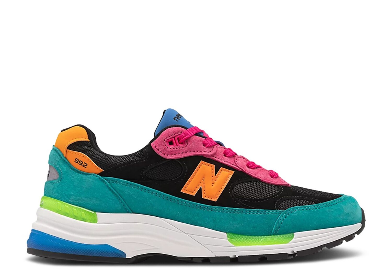 

Кроссовки New Balance 992 Made In Usa 'Tidepool Pink', разноцветный