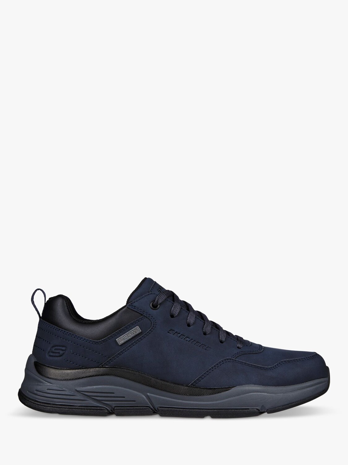 

Водонепроницаемые кроссовки свободного кроя Skechers Benago Hombre, темно-синие
