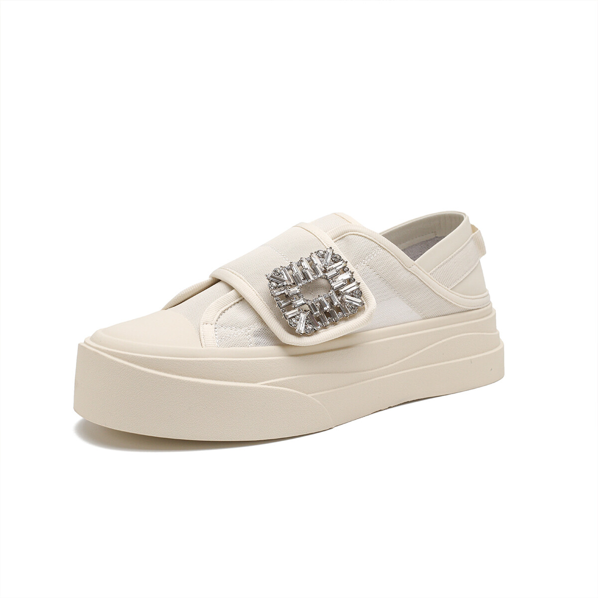 

Кроссовки D:FUSE SCANDINAVIA Skateboarding Shoes Women's Low-top Off White, цвет Off White