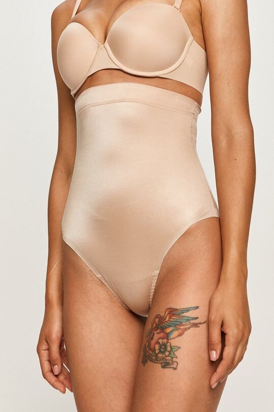 

Корректирующие стринги с высокой талией для вашего наряда Spanx, бежевый