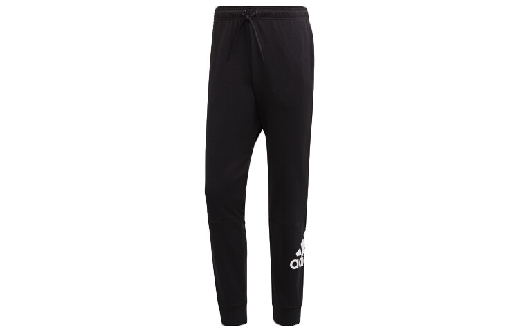 

Трикотажные спортивные штаны мужские черные Adidas, черный