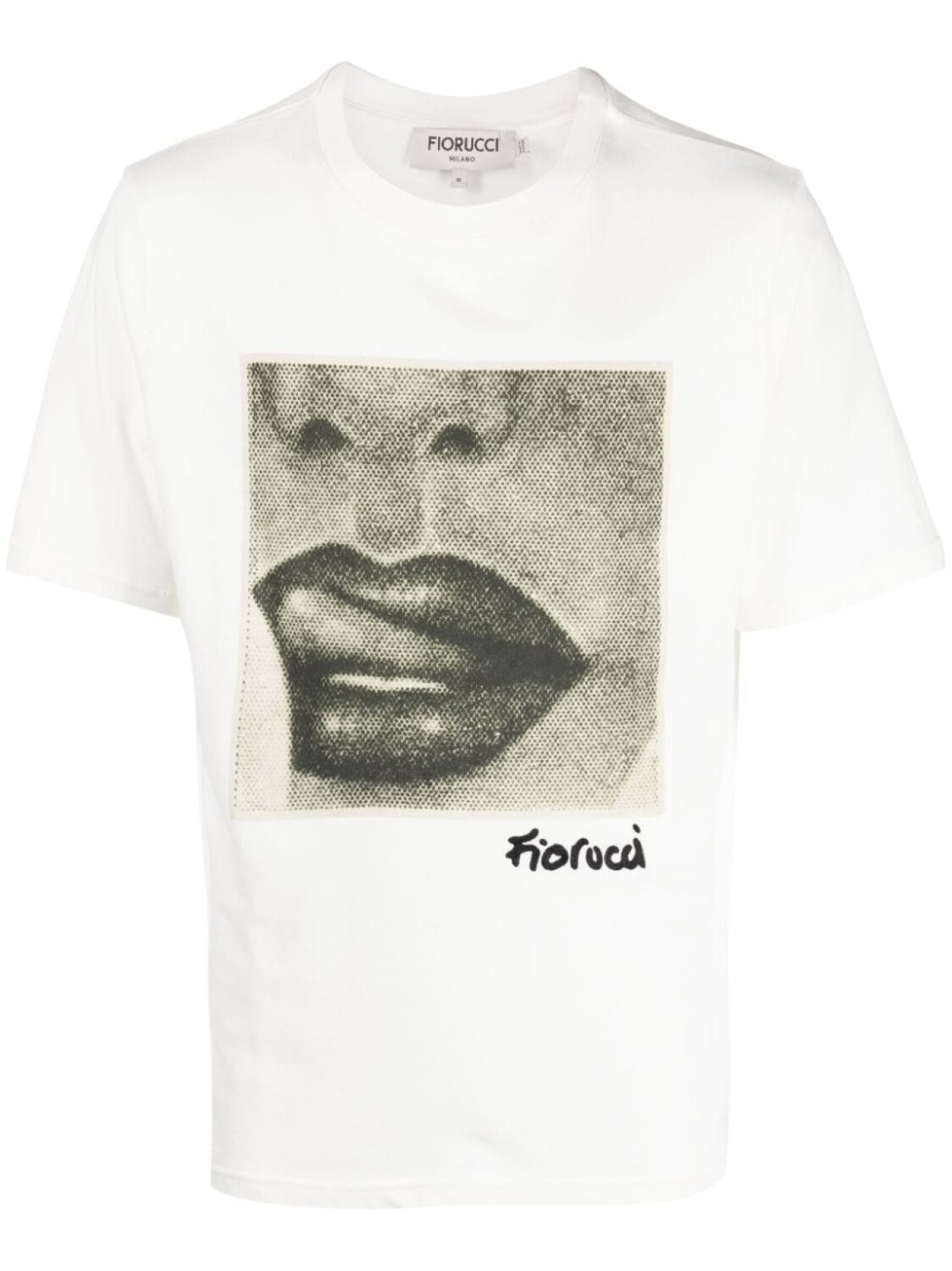 

Fiorucci футболка из органического хлопка с графичным принтом, белый