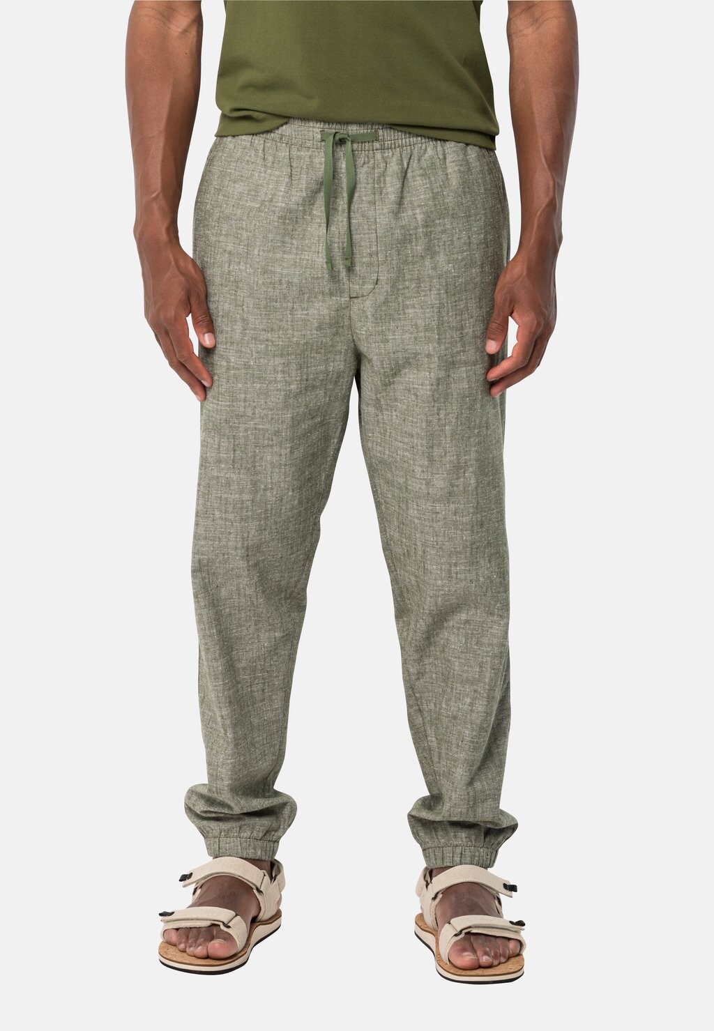 

Спортивные брюки M Sandroute Pants M Jack Wolfskin, цвет greenwood
