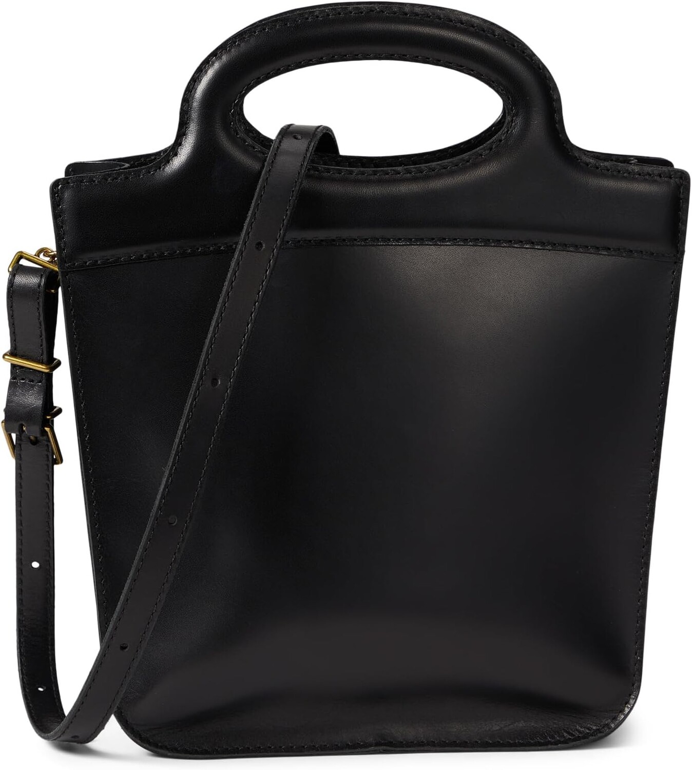 

Сумка кросс-боди Madewell The Toggle Crossbody Bag in Leather, цвет True Black