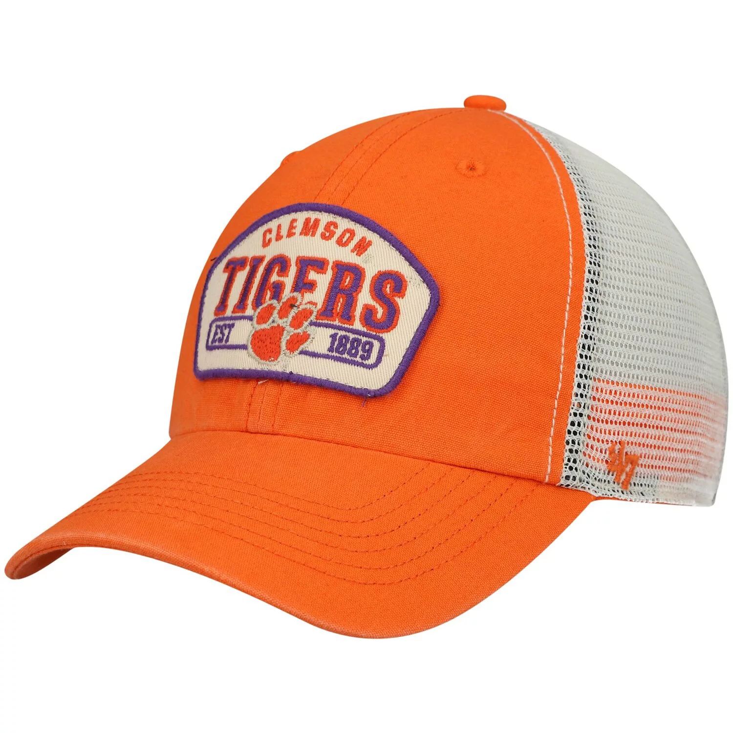 

Мужская оранжевая кепка '47 Clemson Tigers Penwald Trucker Snapback