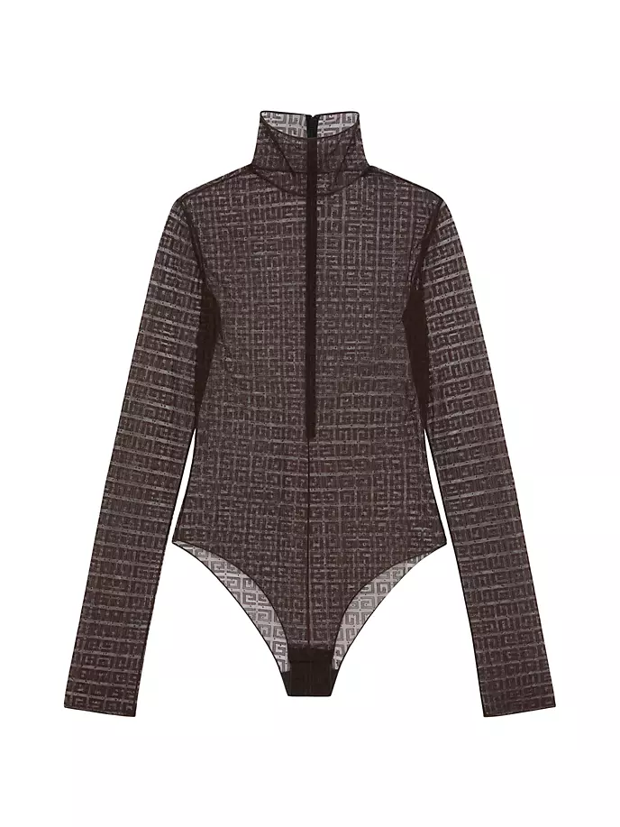 

Боди из кружева 4G Givenchy, цвет dark brown