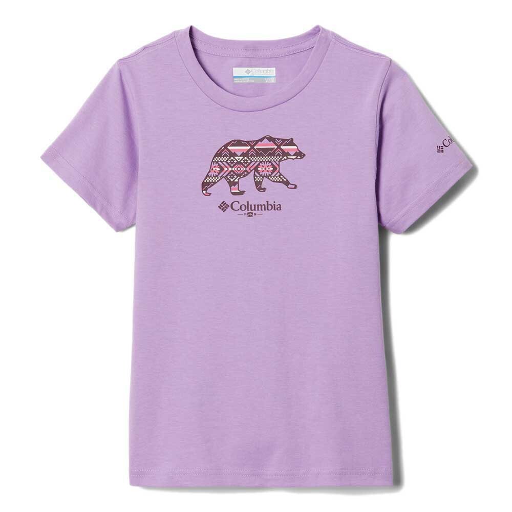 

Рубашка с коротким рукавом Columbia Bessie Butte, фиолетовый