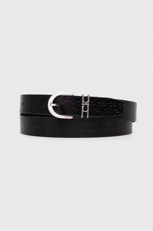 

Кожаный ремень Calvin Klein, черный