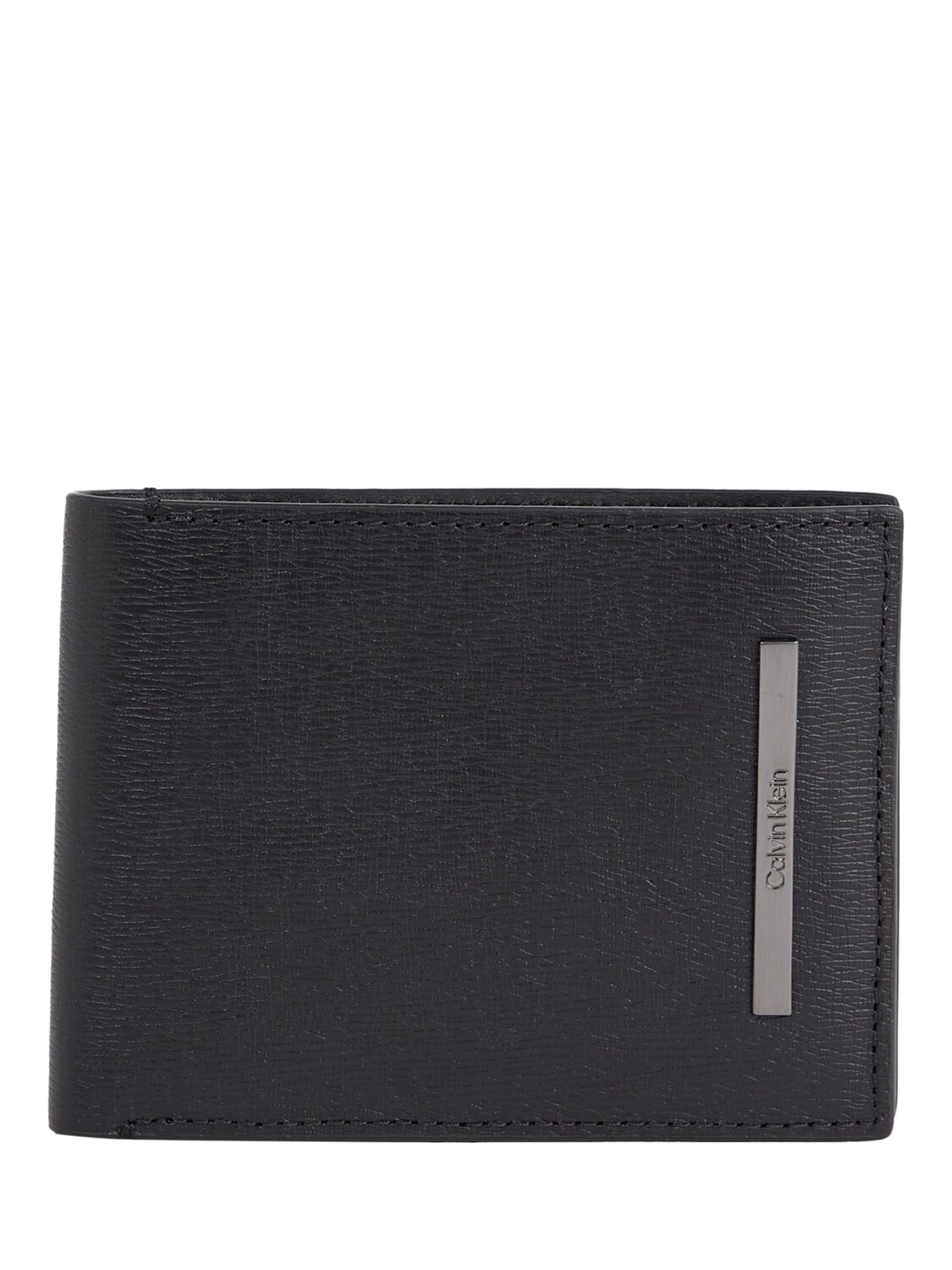 

Кожаный кошелек Calvin Klein Trifold, черный CK