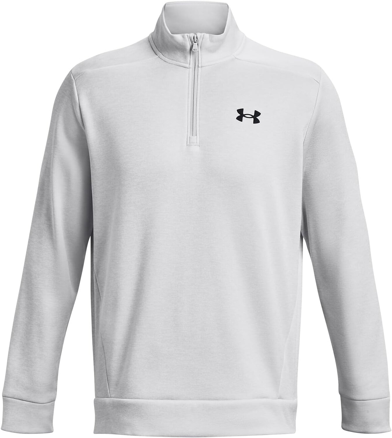 

Толстовка Armour Fleece Twist 1/4 Zip Under Armour, цвет Halo Gray/Black