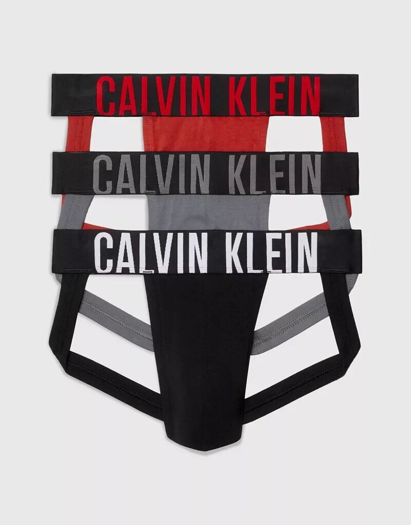 

Набор из 3 спортивных трусов Calvin Klein Intense Power черного цвета