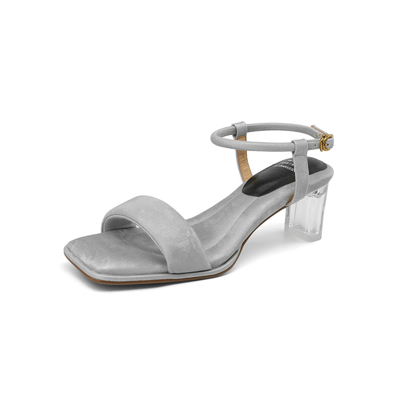 

Сандалии JIUXINGDAO One-Strap Sandals Women's, серебряный