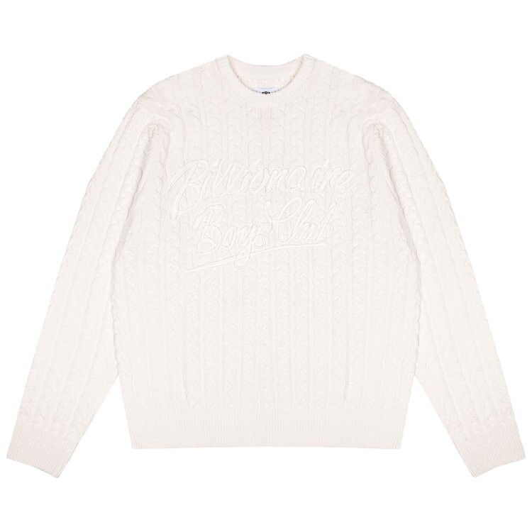 

Свитер Billionaire Boys Club Signature 'Gardenia', белый