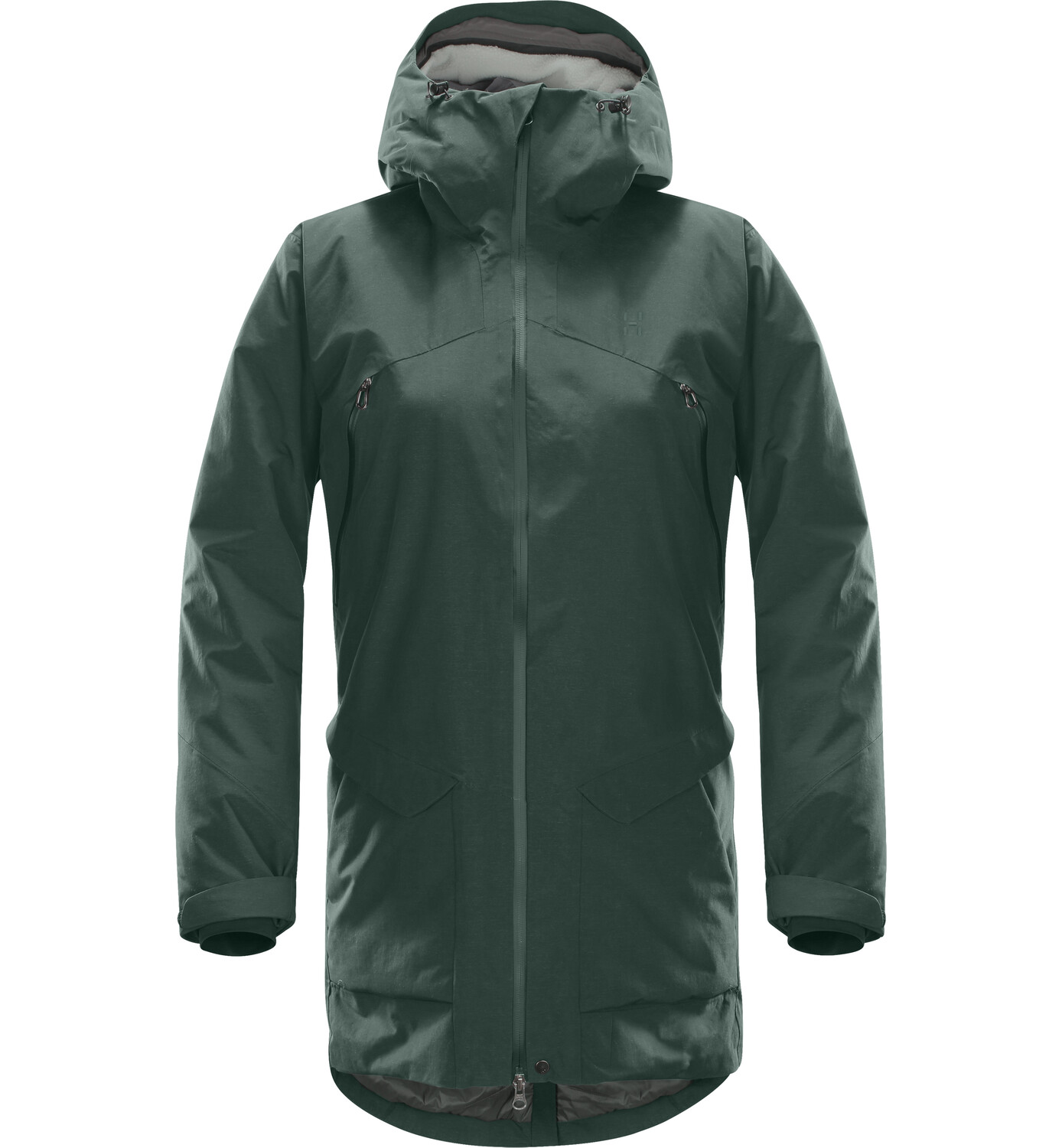

Пуховик Haglöfs Torsång Parka, цвет Mineral