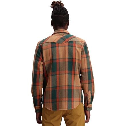

Рубашка Mountain Heavyweight мужская Topo Designs, цвет Khaki Multi Plaid