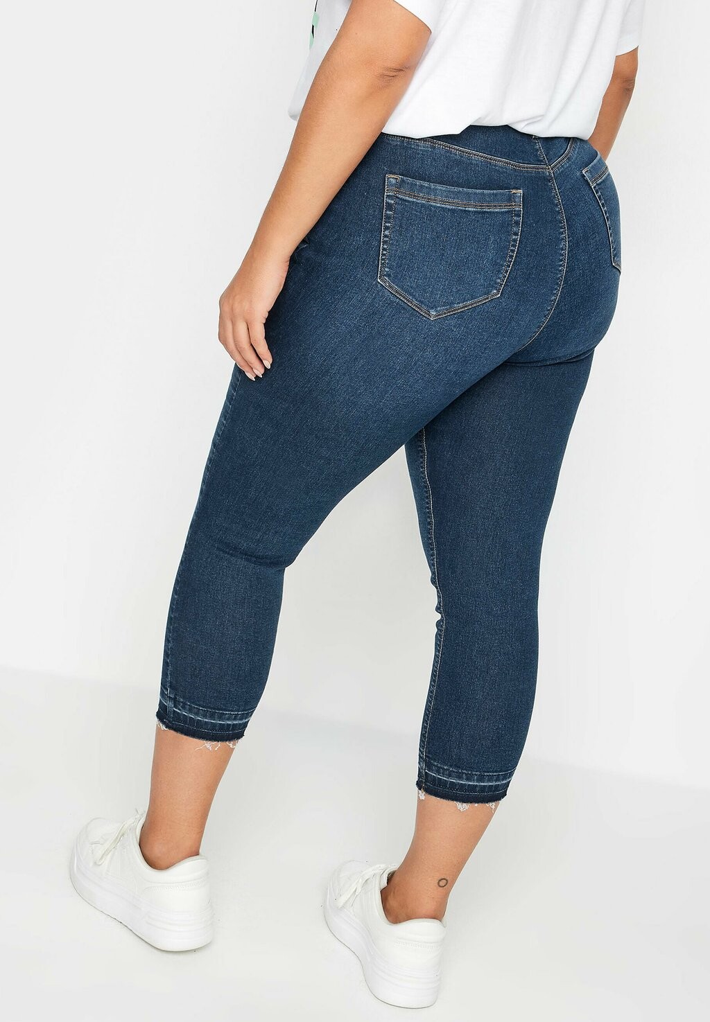 

Джеггинсы CROPPED Yours Clothing, темно-синий