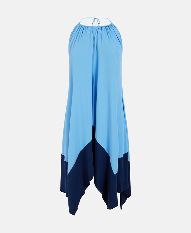 

Повседневное платье Halston, синий