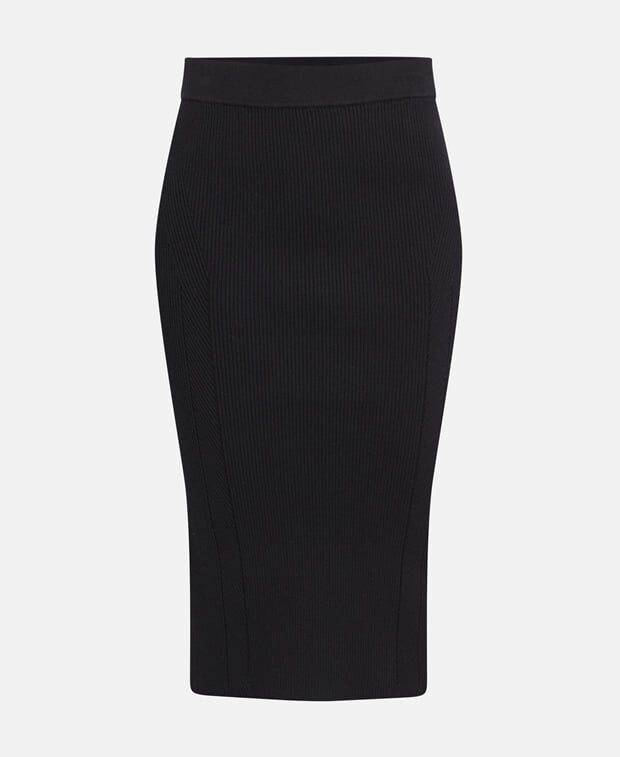 

Трикотажная юбка DKNY, черный