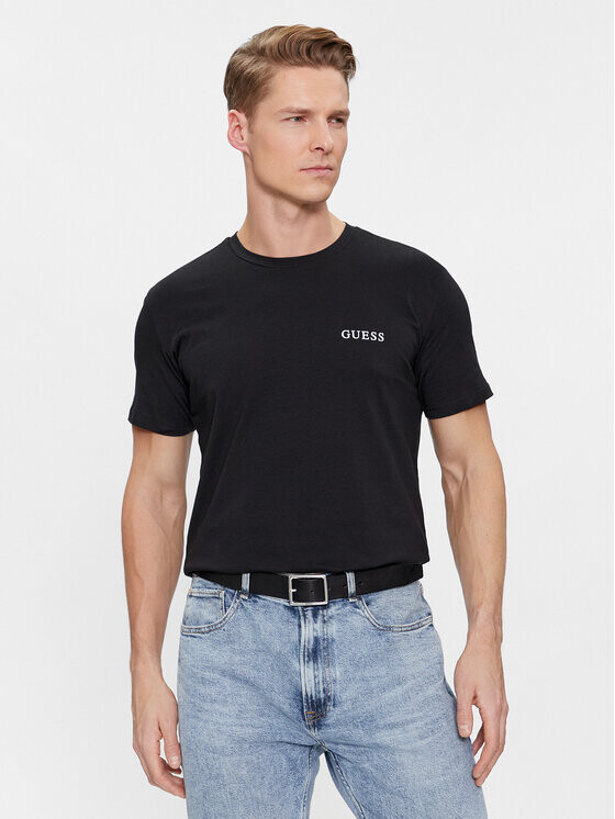 

Футболка стандартного кроя Guess, черный