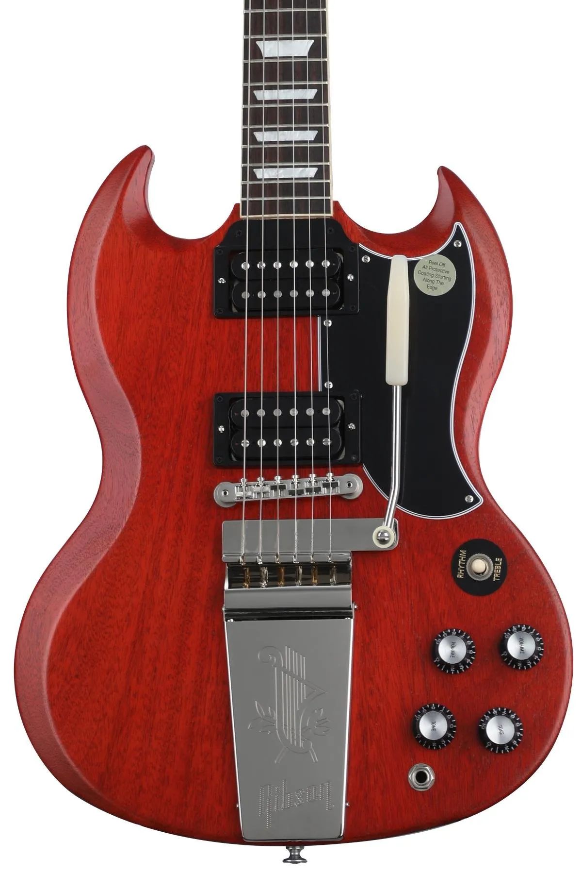 

Электрогитара Gibson SG Standard '61 Faded Maestro Vibrola - Vintage Cherry