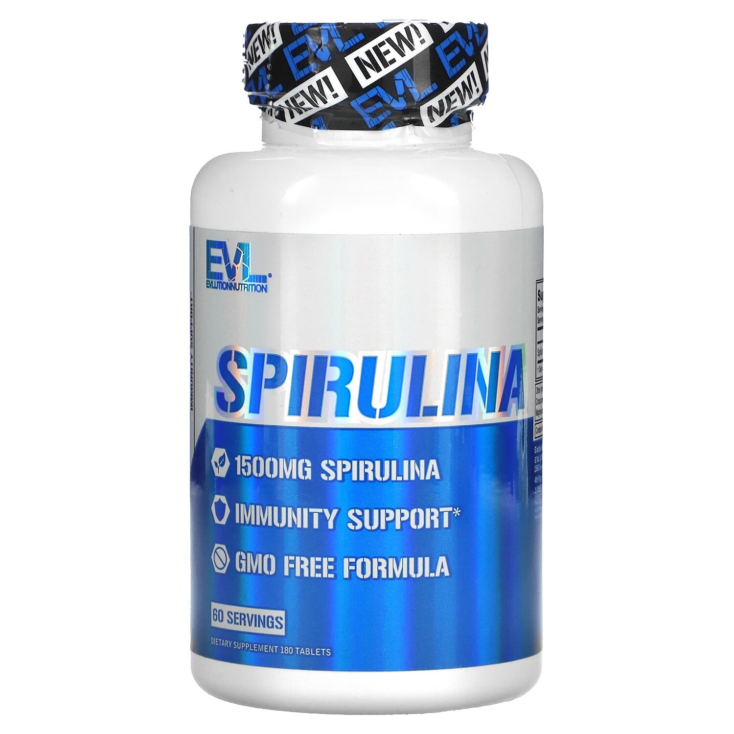 

Spirulina, 500 mg, 180 Tablets, EVLution Nutrition