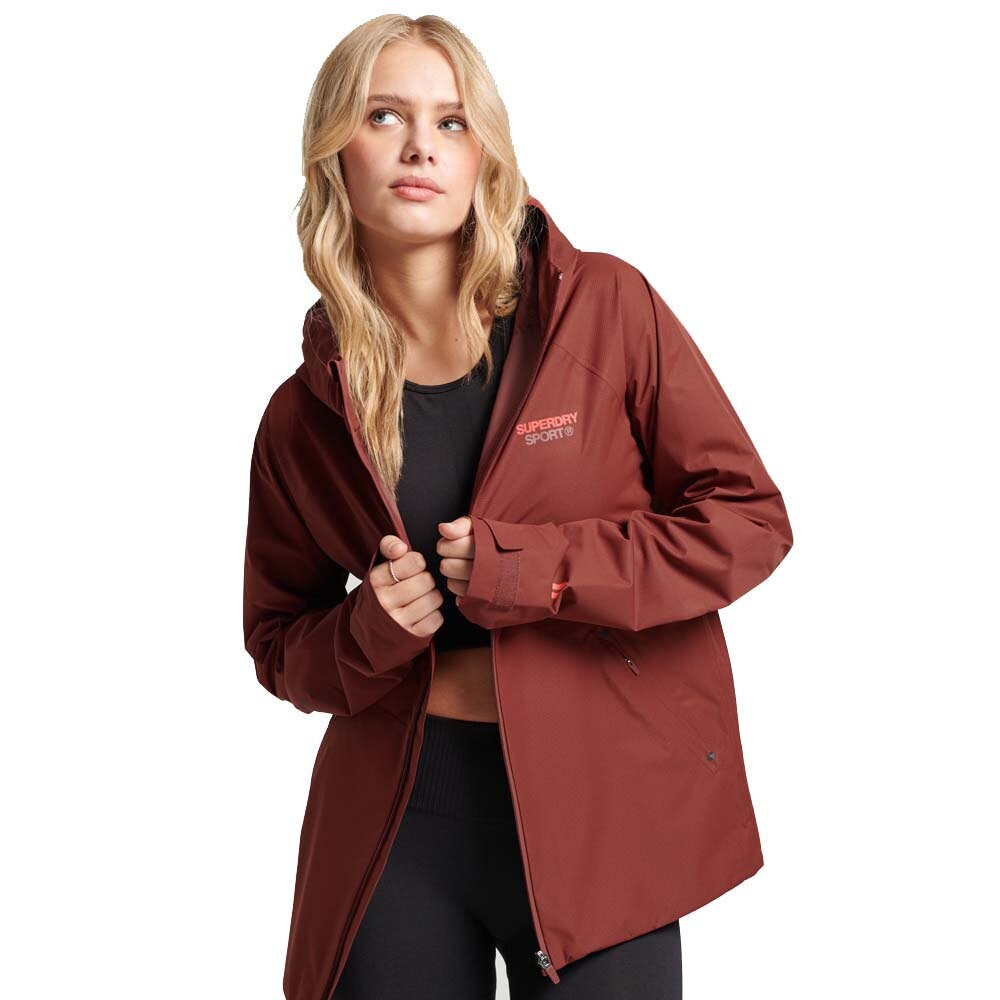 

Куртка Superdry Waterproof, коричневый