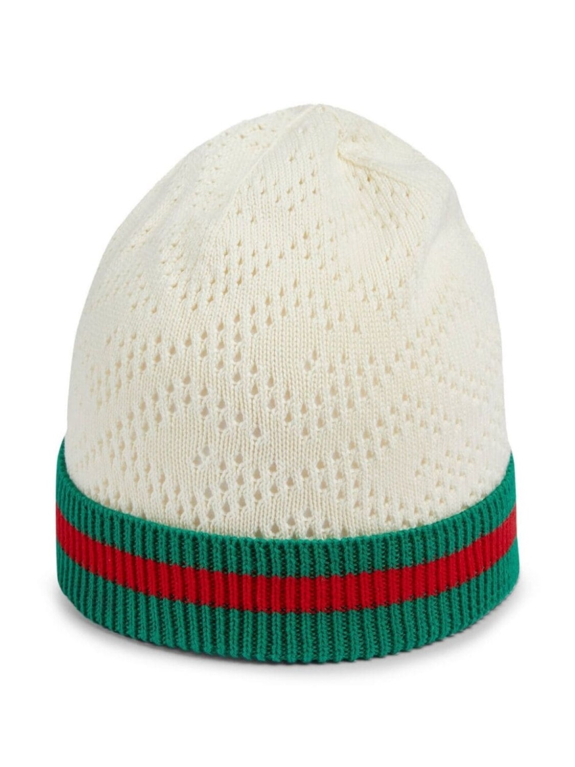 

Gucci Kids шапка бини с узором Square G, белый