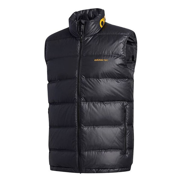 

Пуховик adidas neo Stand Collar Stay Warm Sports Down Vest Black, черный