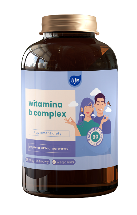 Комплекс витаминов группы В Life Premium Witamina B Complex, 60 шт
