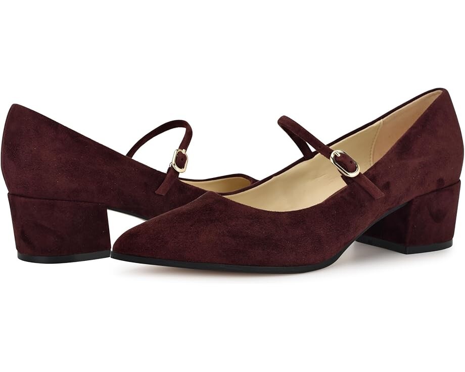 

Туфли Nine West Prix, цвет Burgundy Suede