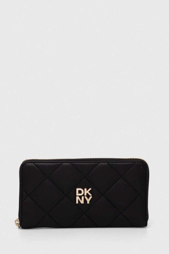 Кожаный кошелек Dkny, черный