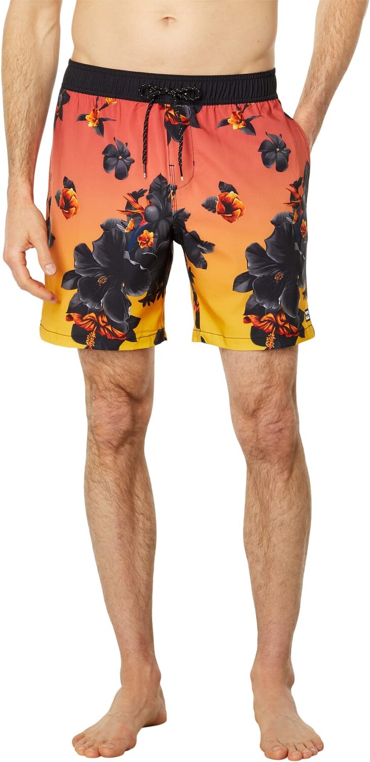 

Kamea Lava с цветочным принтом Layback 17 дюймов Billabong, цвет Sunrise