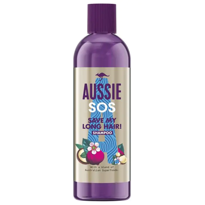 

Шампунь sos save my lengths! champú para el pelo dañado Aussie, объем 290 мл